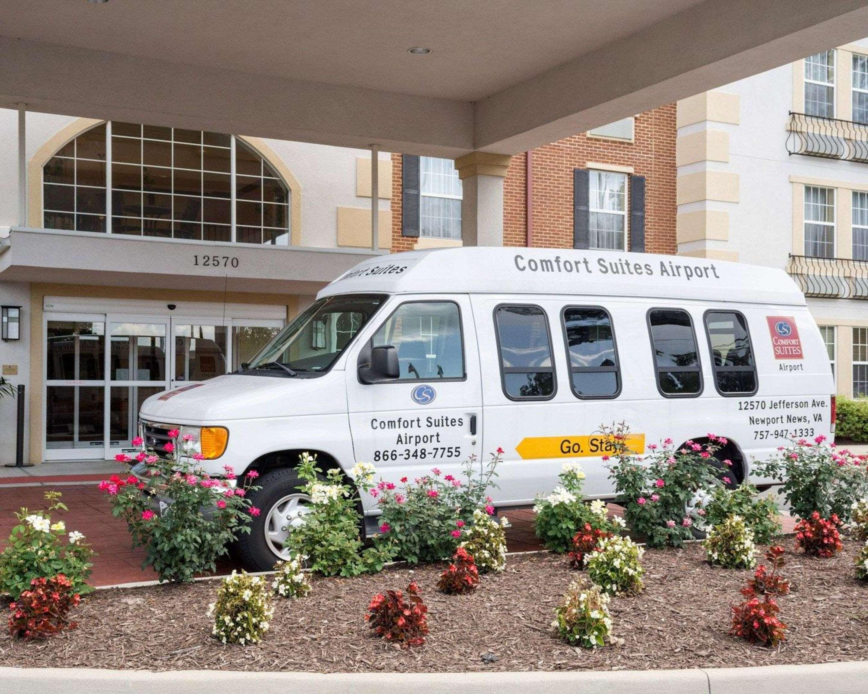 Comfort Suites Newport News Airport Exterior foto